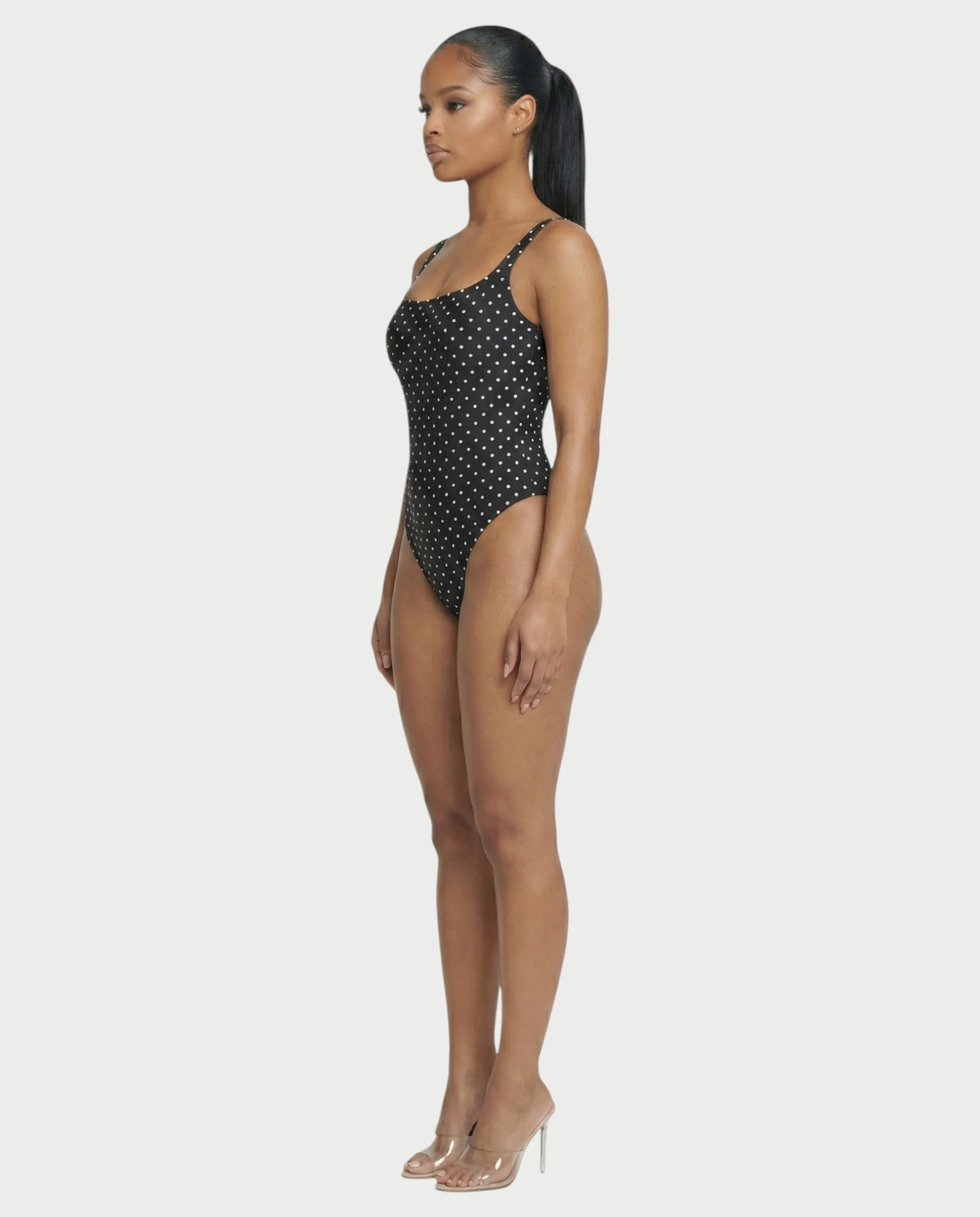 Patterned Scoop Neck Bodysuit - Image 18