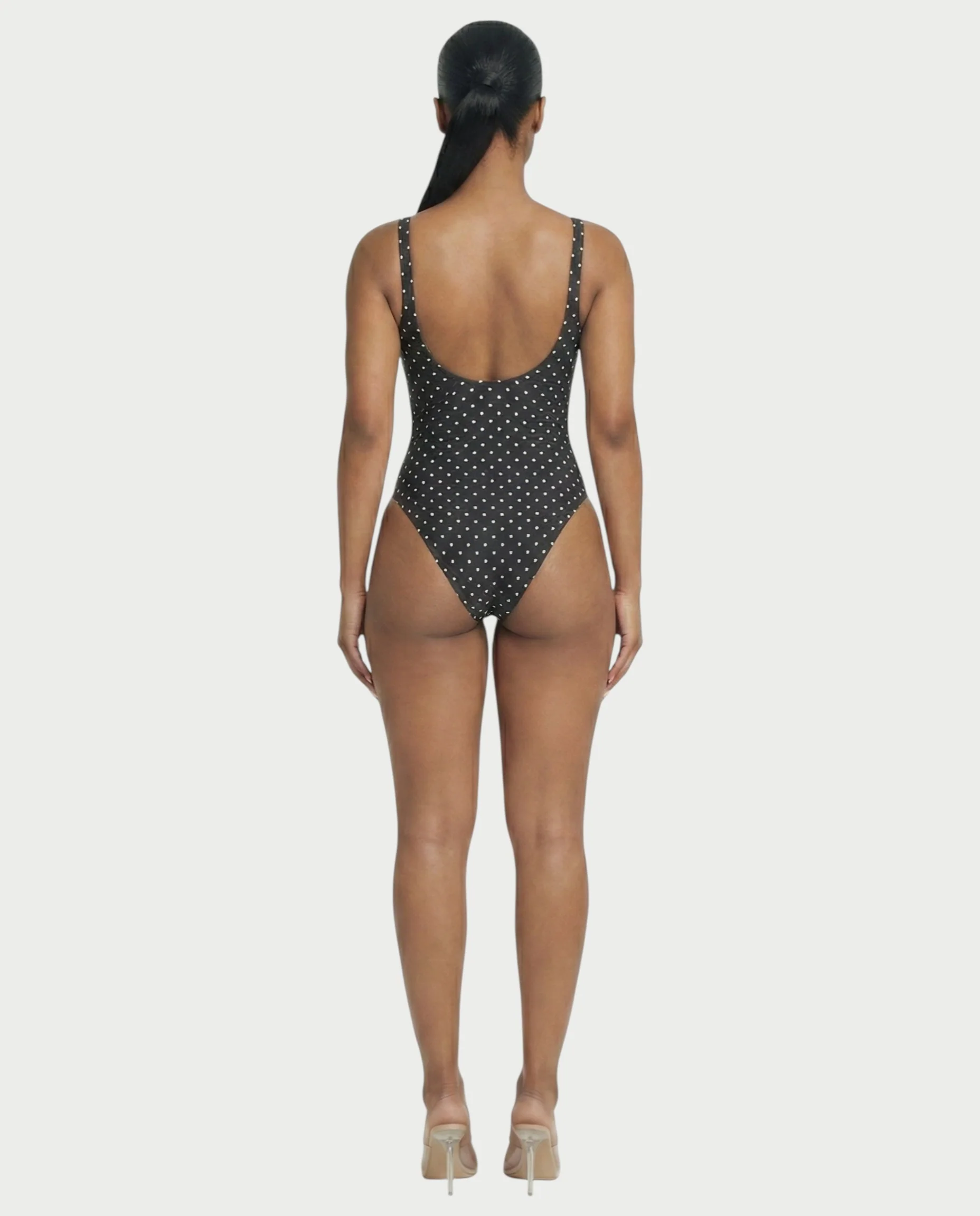 Patterned Scoop Neck Bodysuit - Image 20