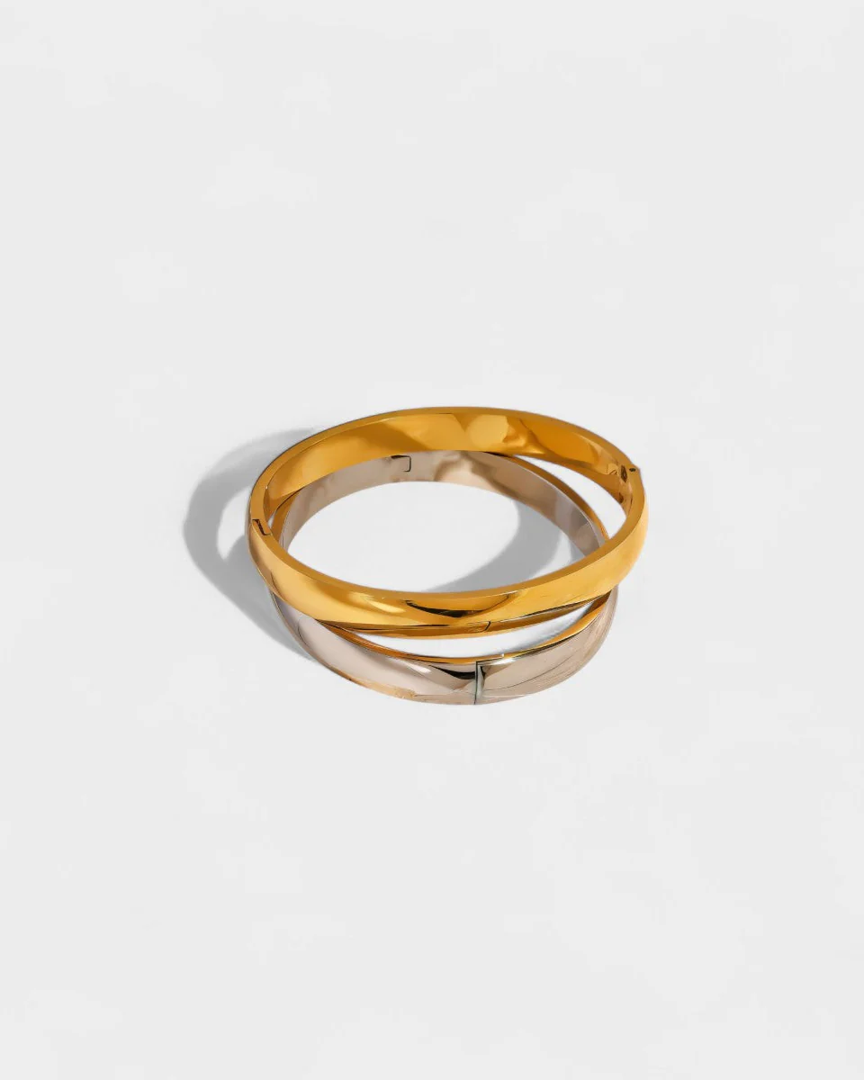 Plated Bangle Bracelet - Image 3