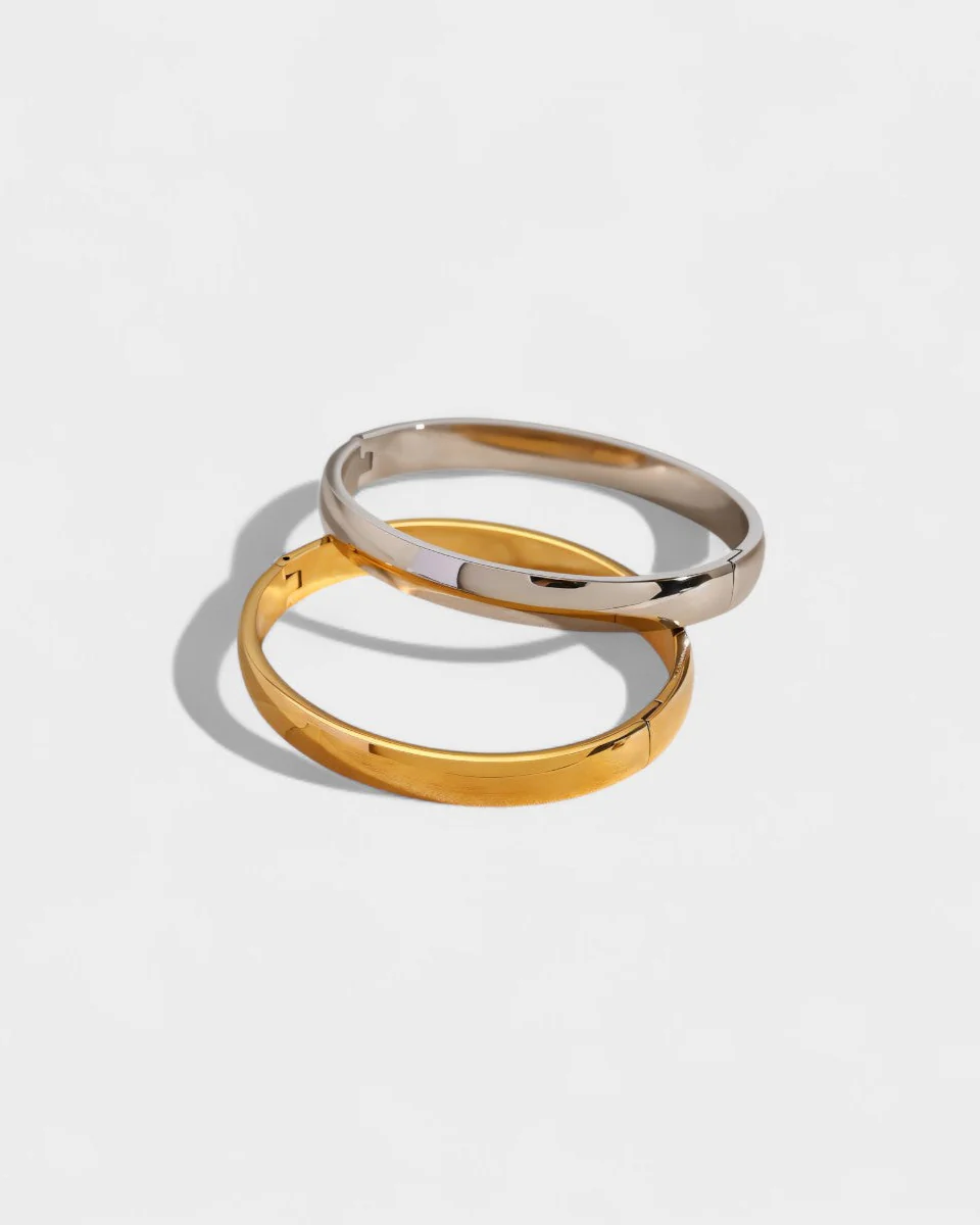 Plated Bangle Bracelet - Image 7
