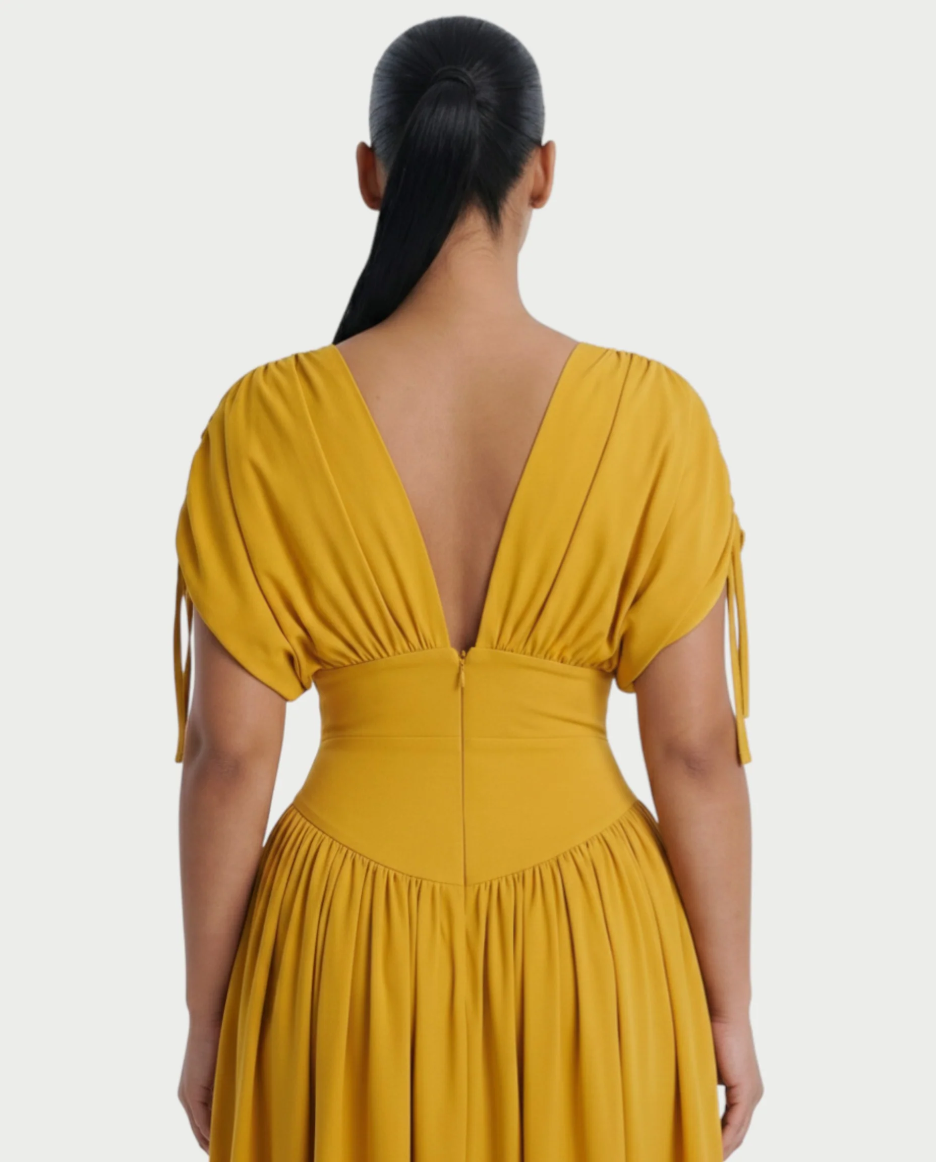 RELAYA Waist Cinching Maxi Dress - Image 5