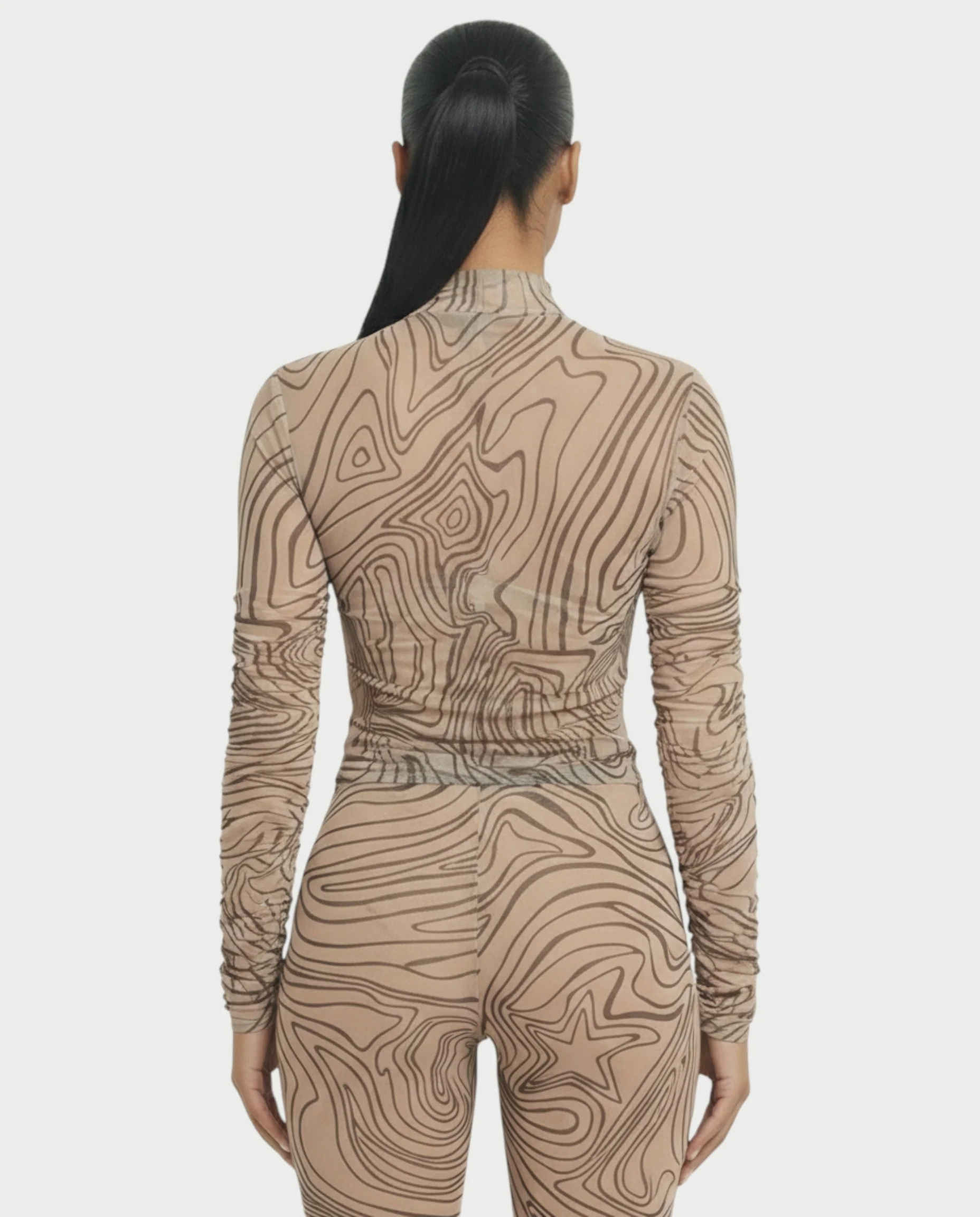RILA Mesh Top & Flared Pants Set - Image 5