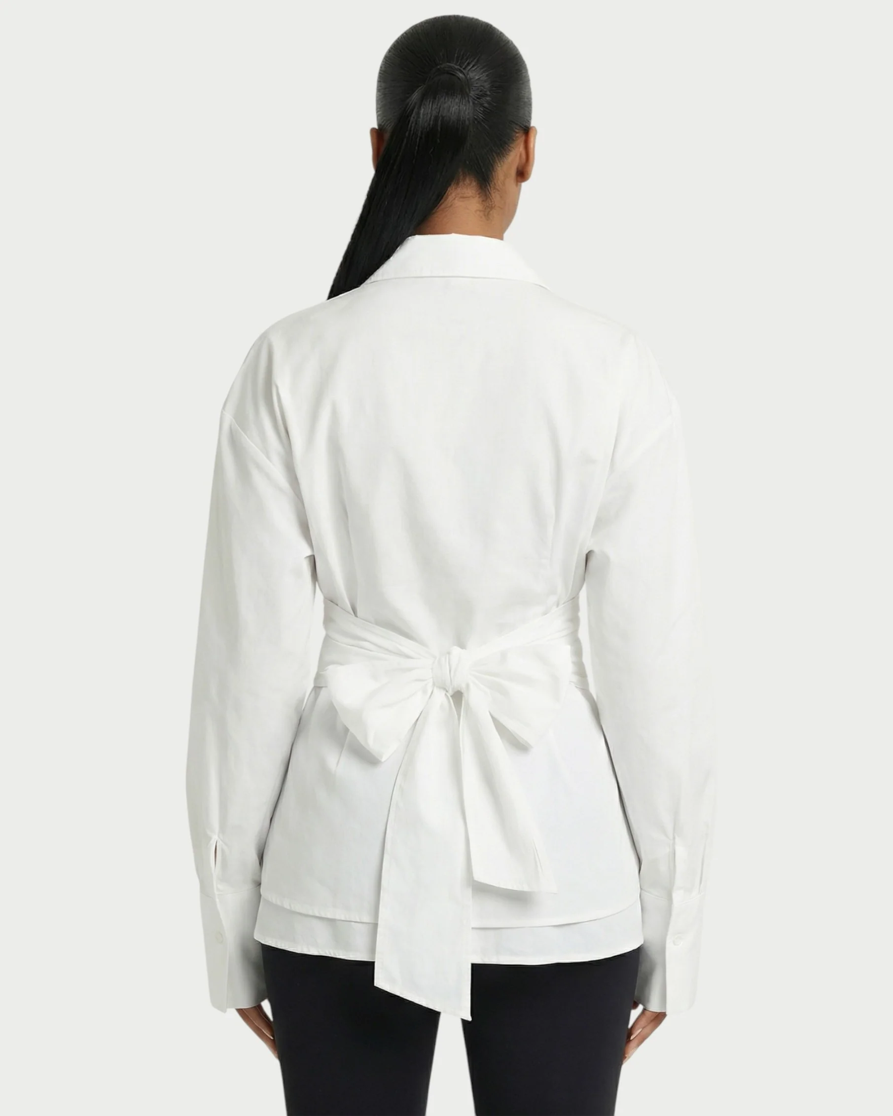 RIONNA Cinched Long-Sleeve Shirt - Image 5