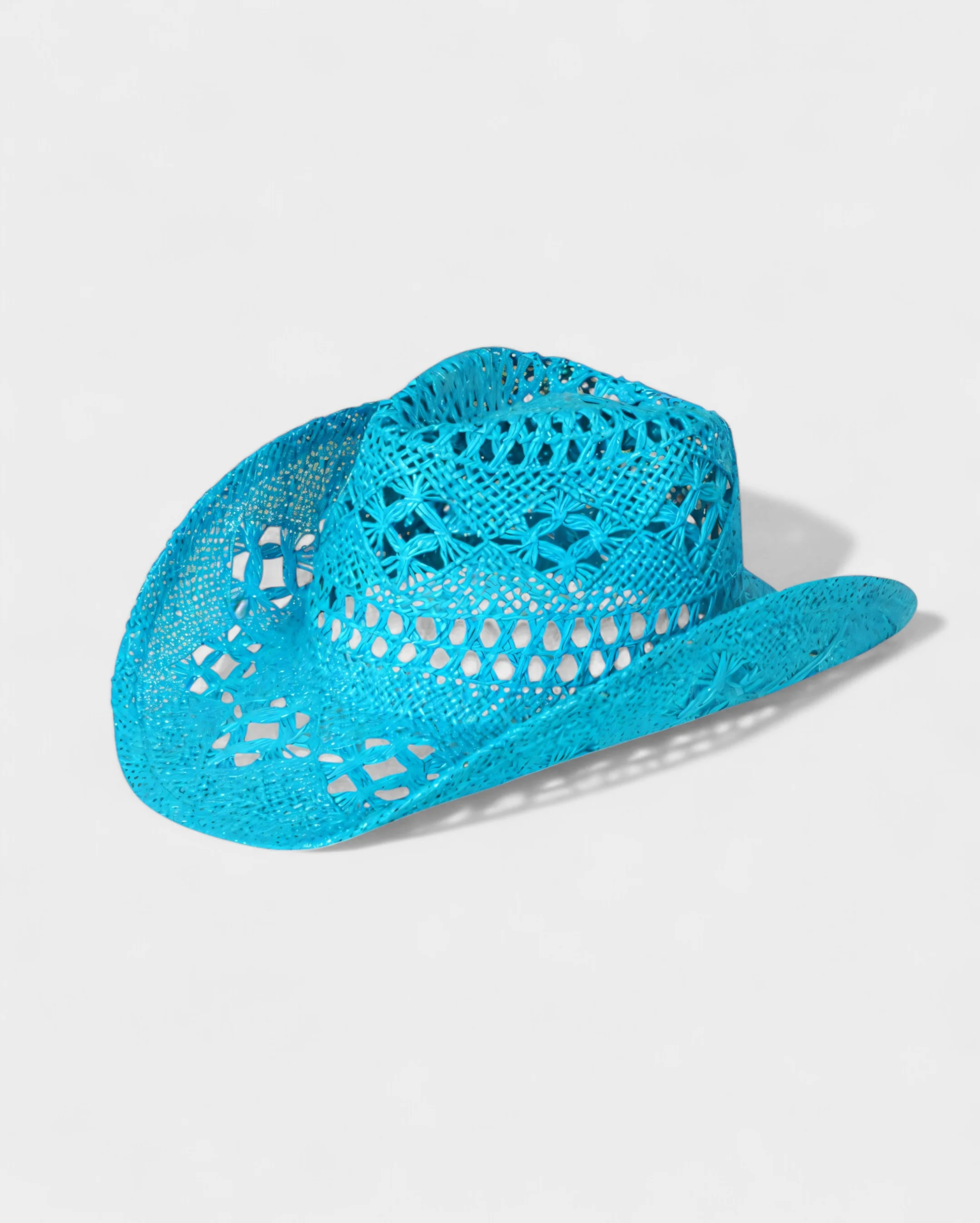 SHIELA Woven Raffia Cowboy Hat - Image 7