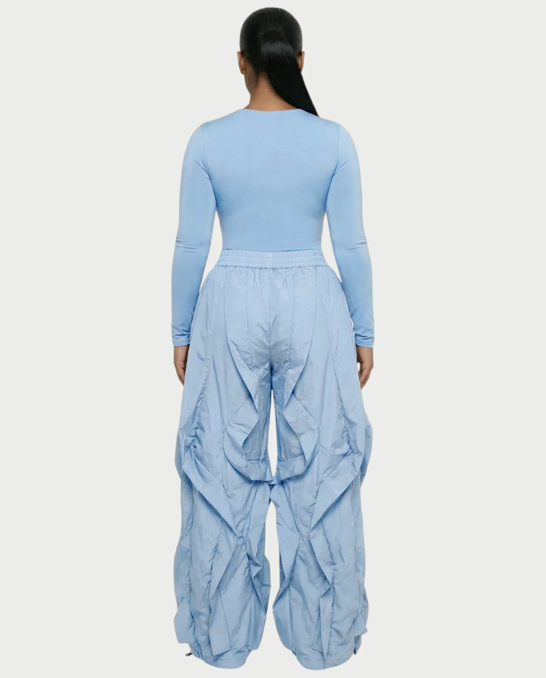 SILVA Sculpting Top & Wide-Leg Cargo Pants Set - Image 7