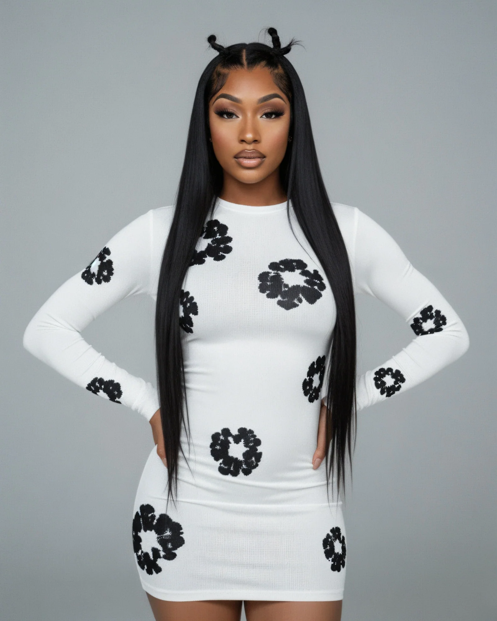 SORELL Flower Print Mini Dress - Image 6
