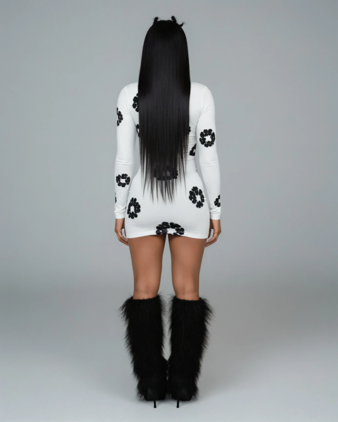 SORELL Flower Print Mini Dress - Image 8