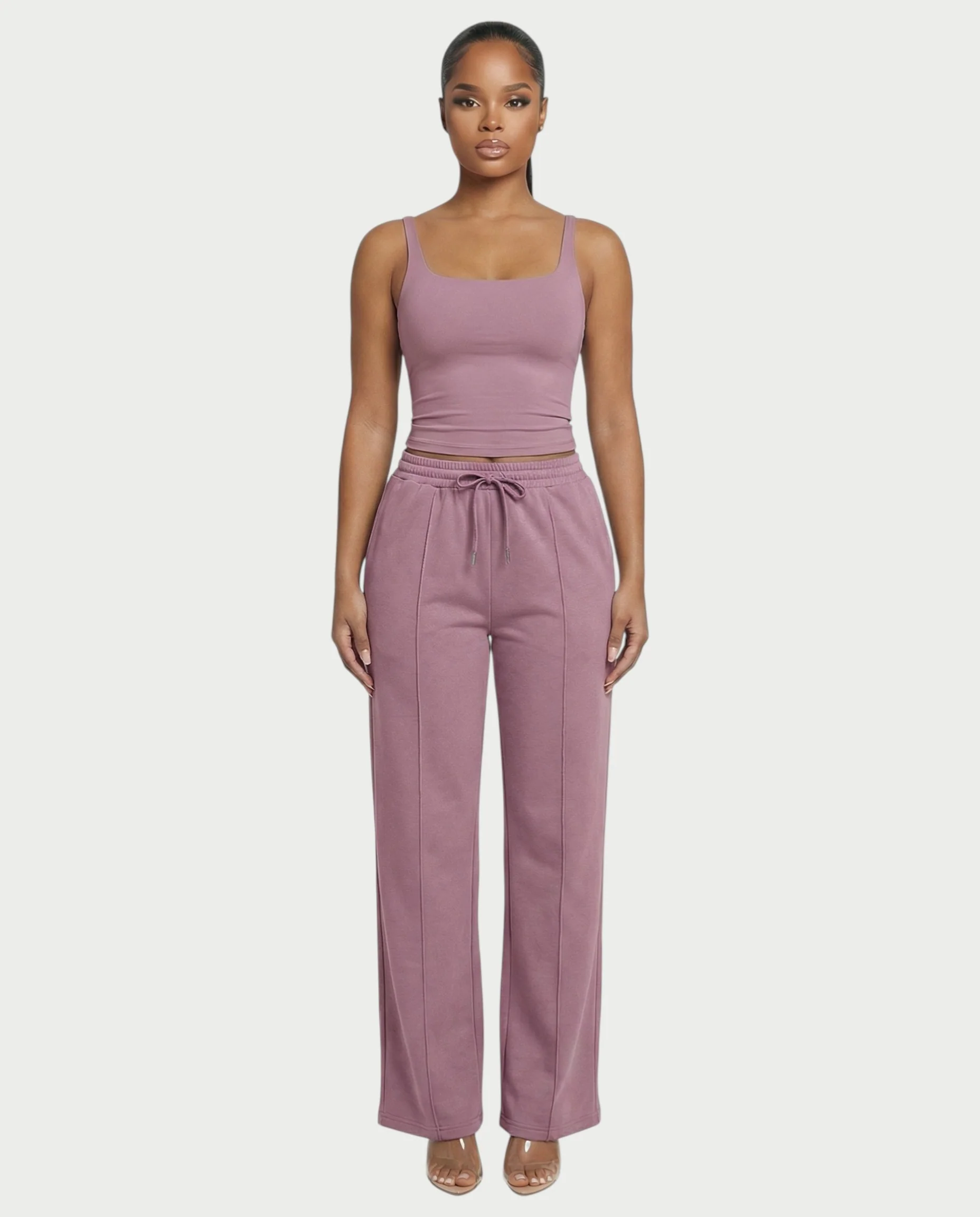 Square Neck Seamless Tank Top - Image 4