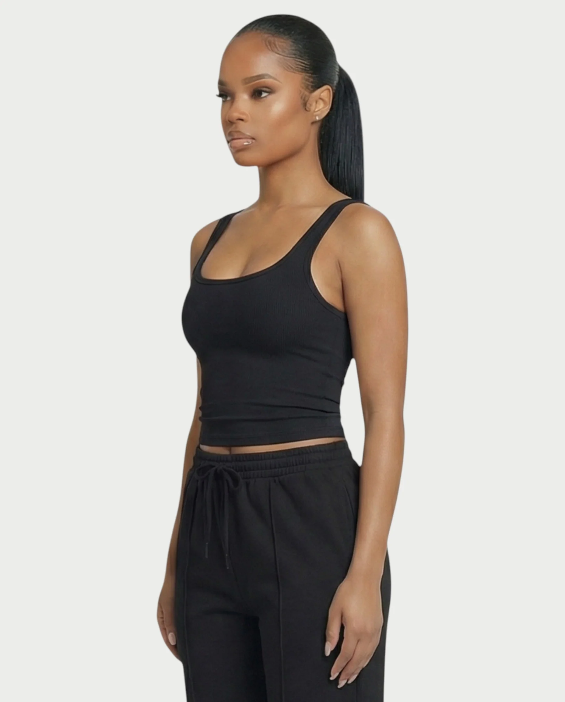 Square Neck Seamless Tank Top - Image 7