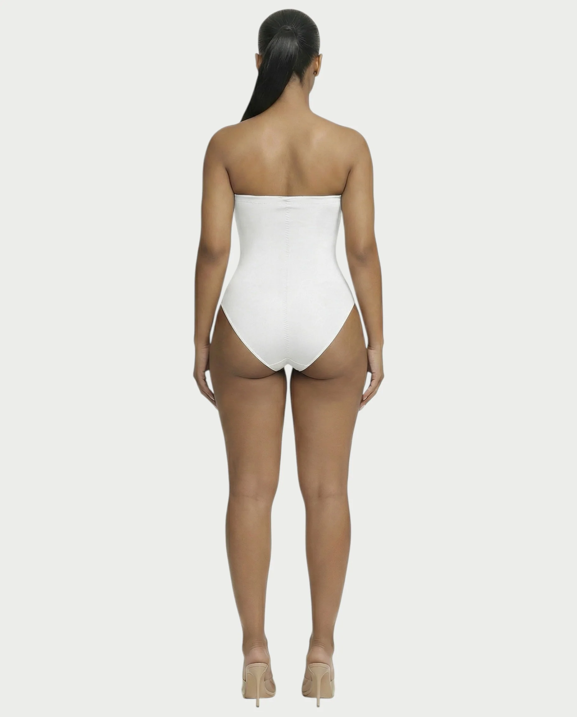 Strapless Corset Shapewear Bodysuit - Image 30