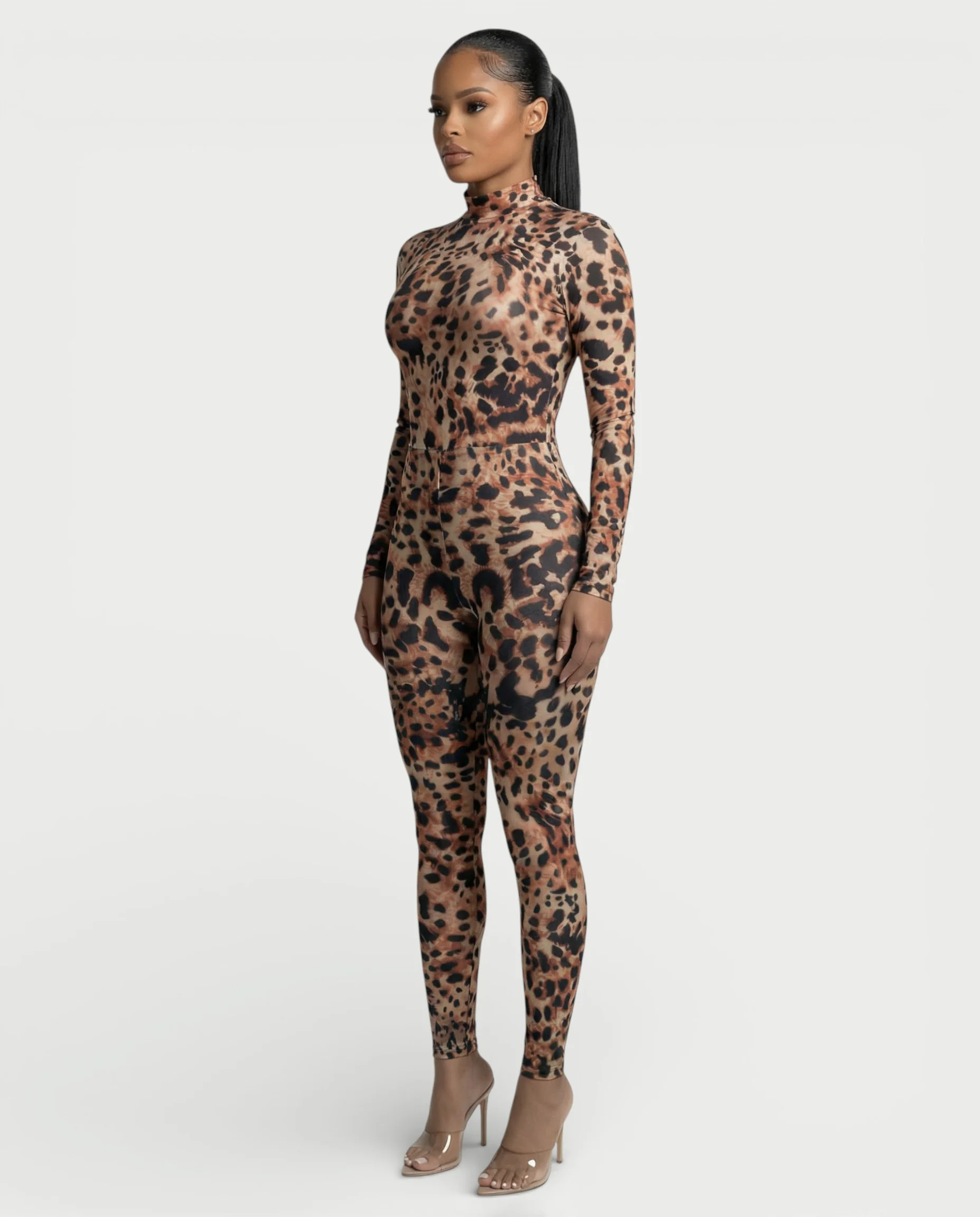 TRISH Leopard Jumpsuit - Image 3