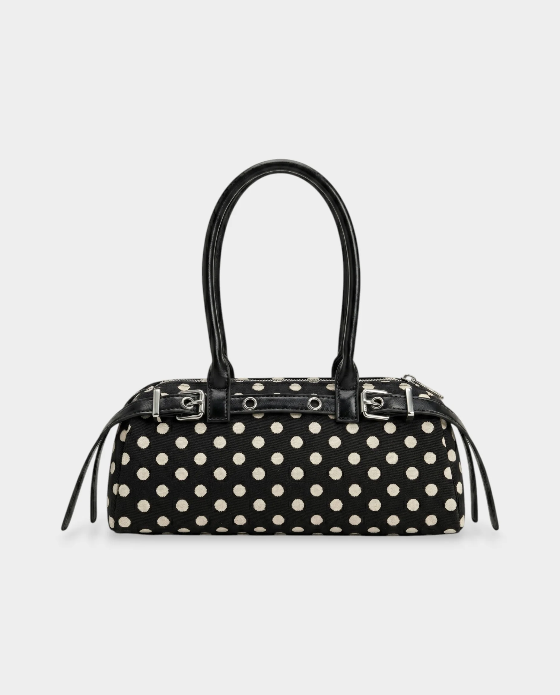 VALER Polka Dot Top-Handle Crossbody Handbag - Image 4