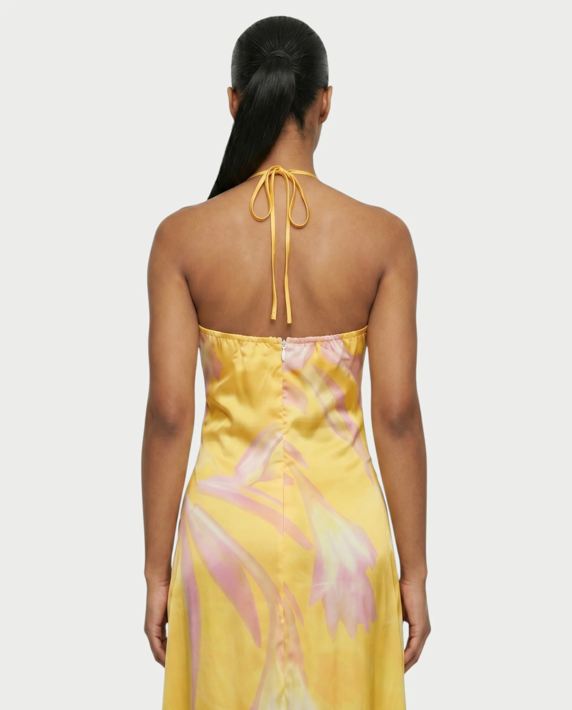 VEDA Halter Neck Sleeveles Maxi Dress - Image 5