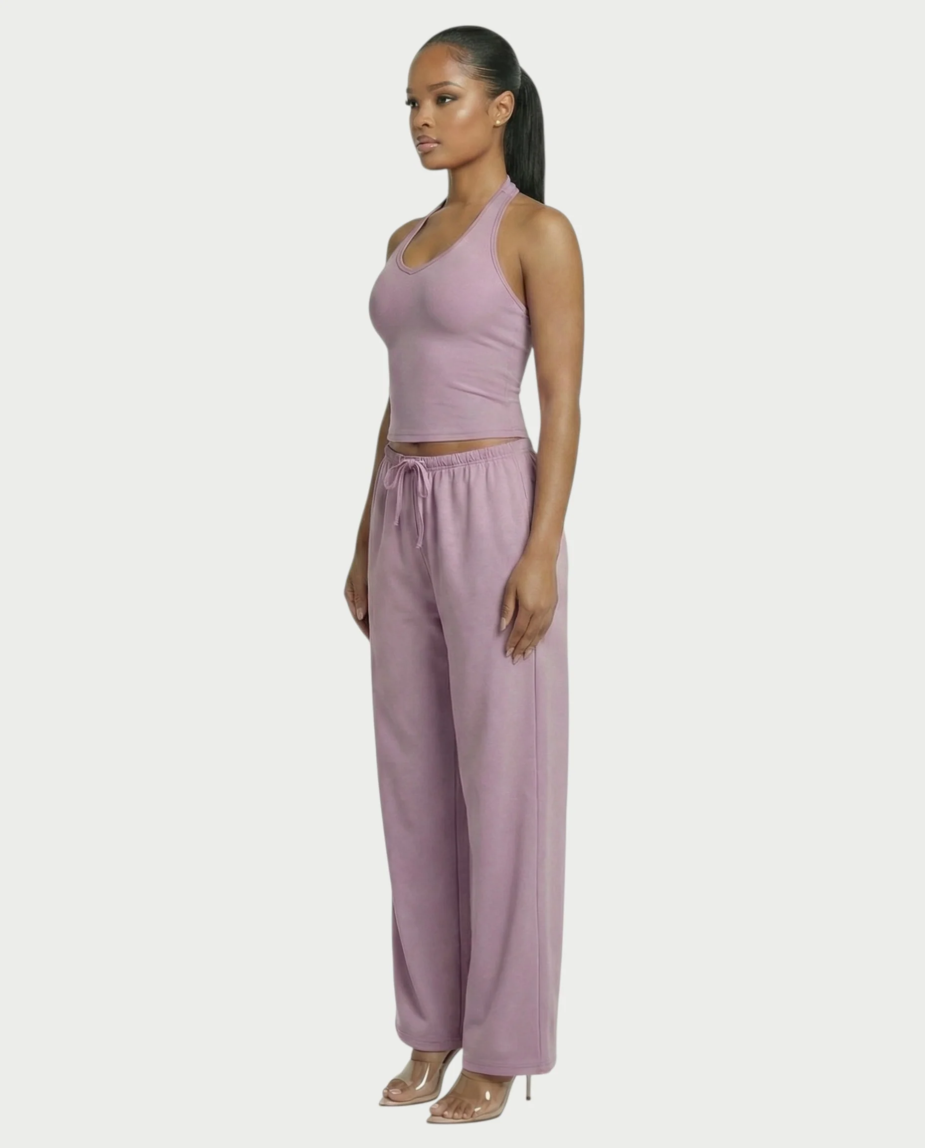 Wide-leg Drawstring Pants - Image 14