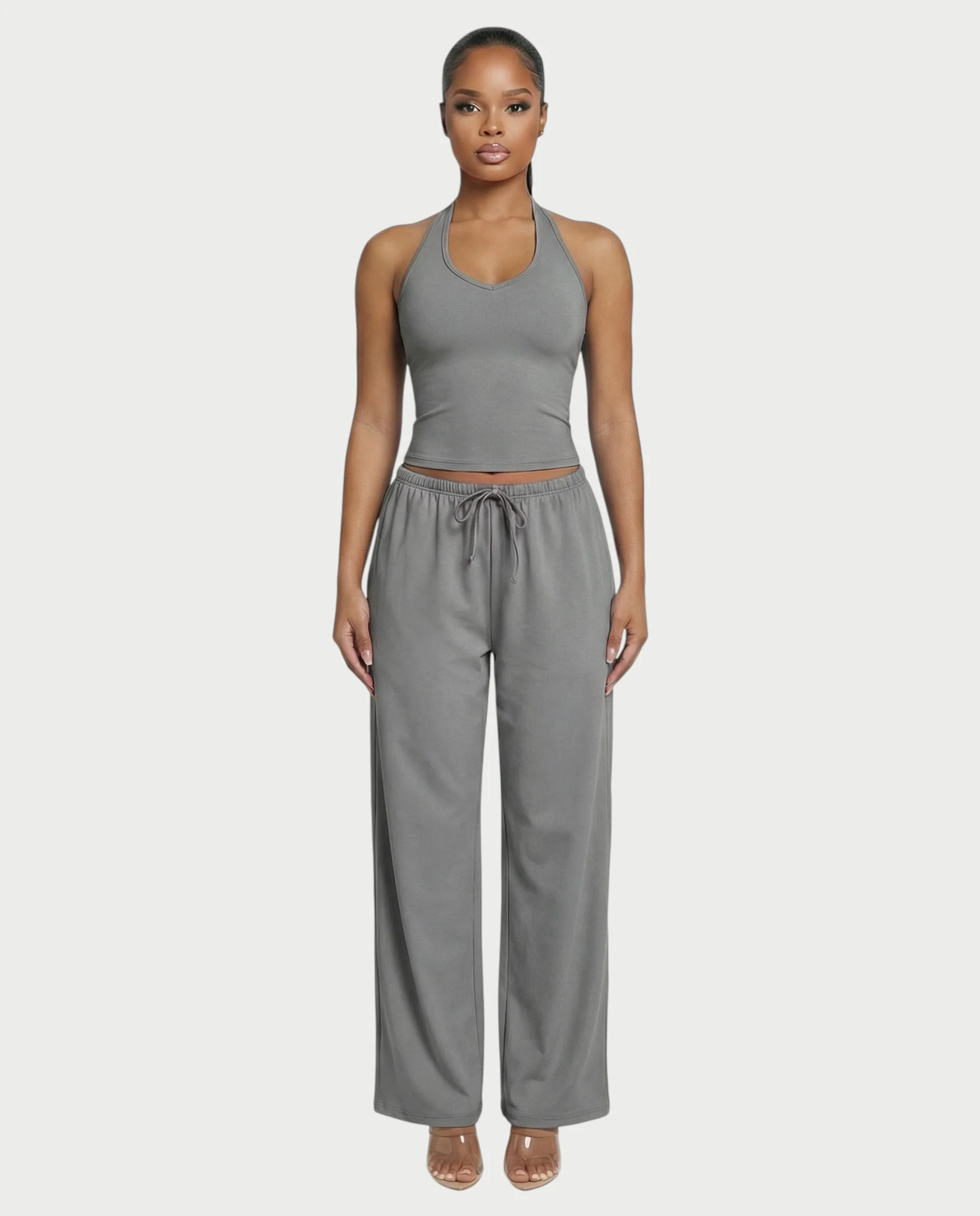 Wide-leg Drawstring Pants - Image 21