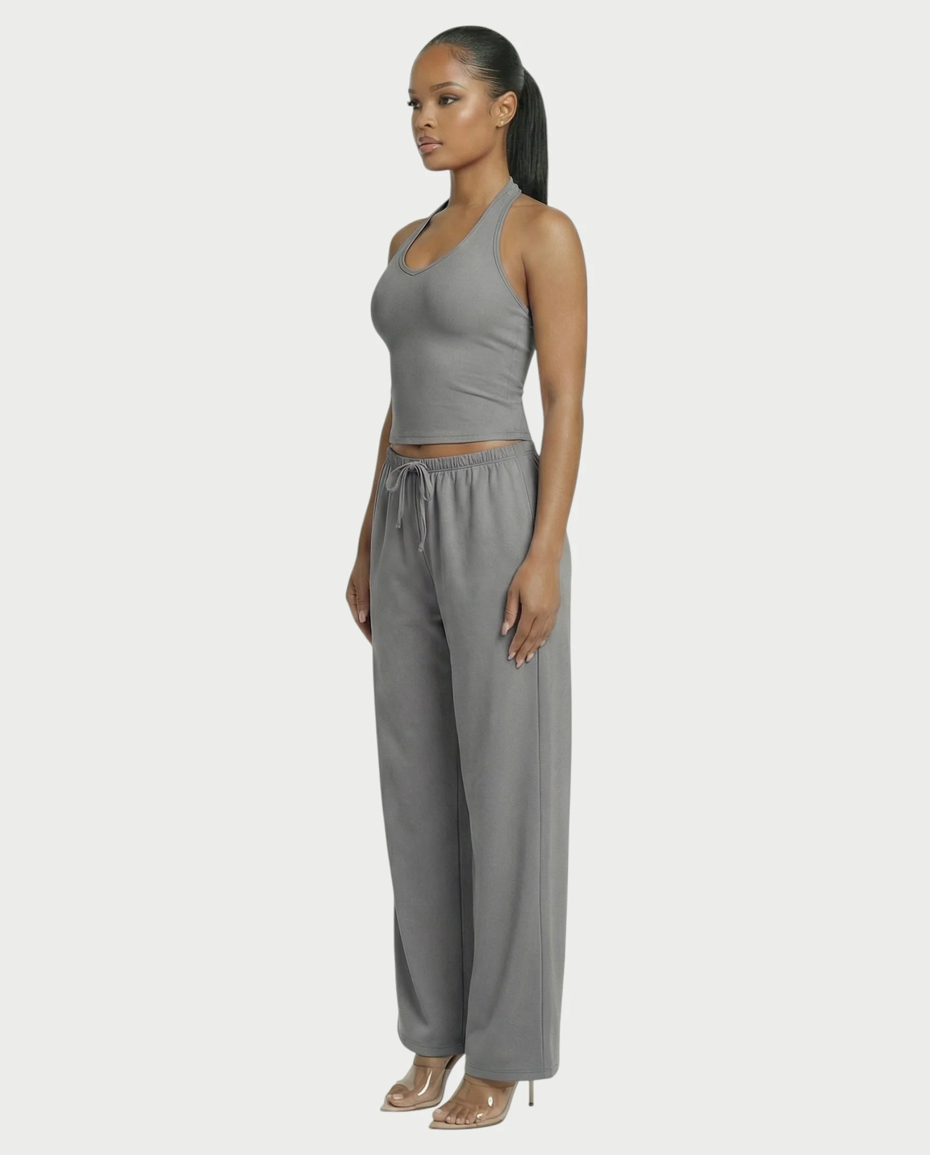 Wide-leg Drawstring Pants - Image 24