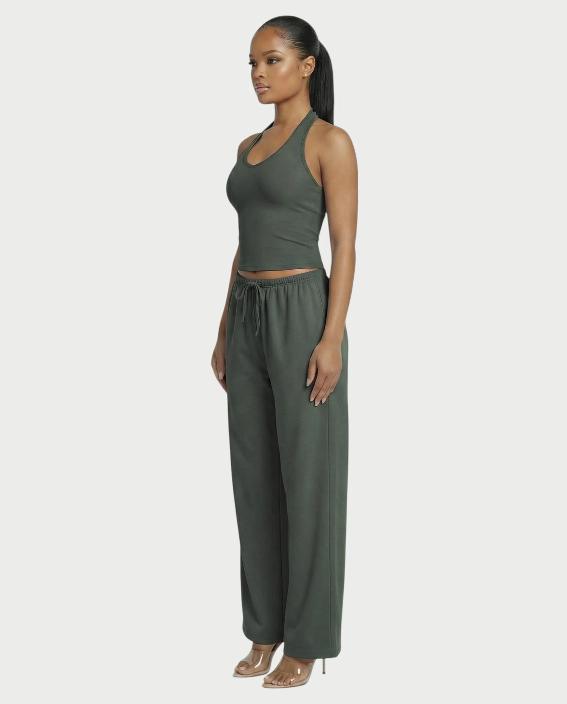 Wide-leg Drawstring Pants - Image 29