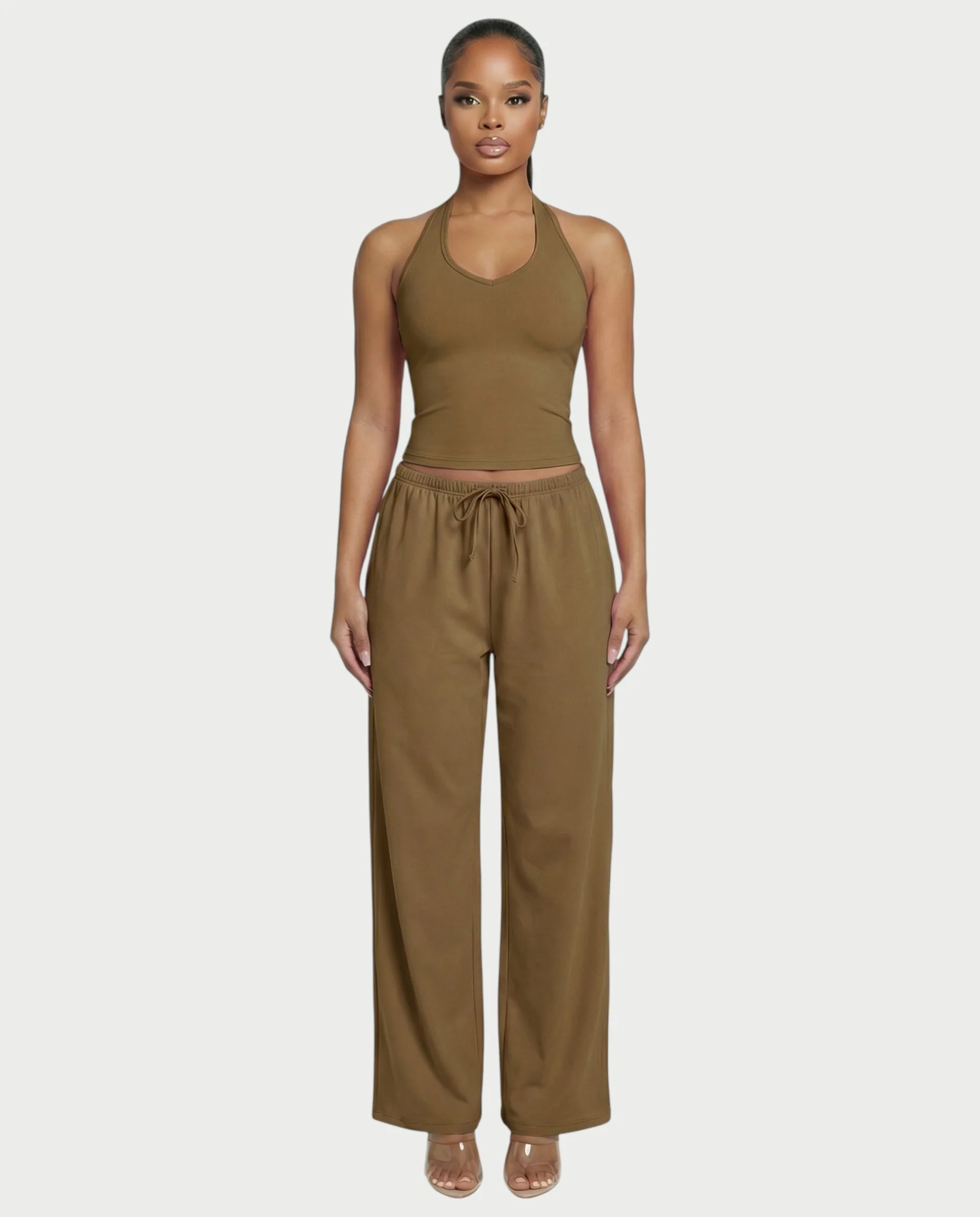 Wide-leg Drawstring Pants - Image 36