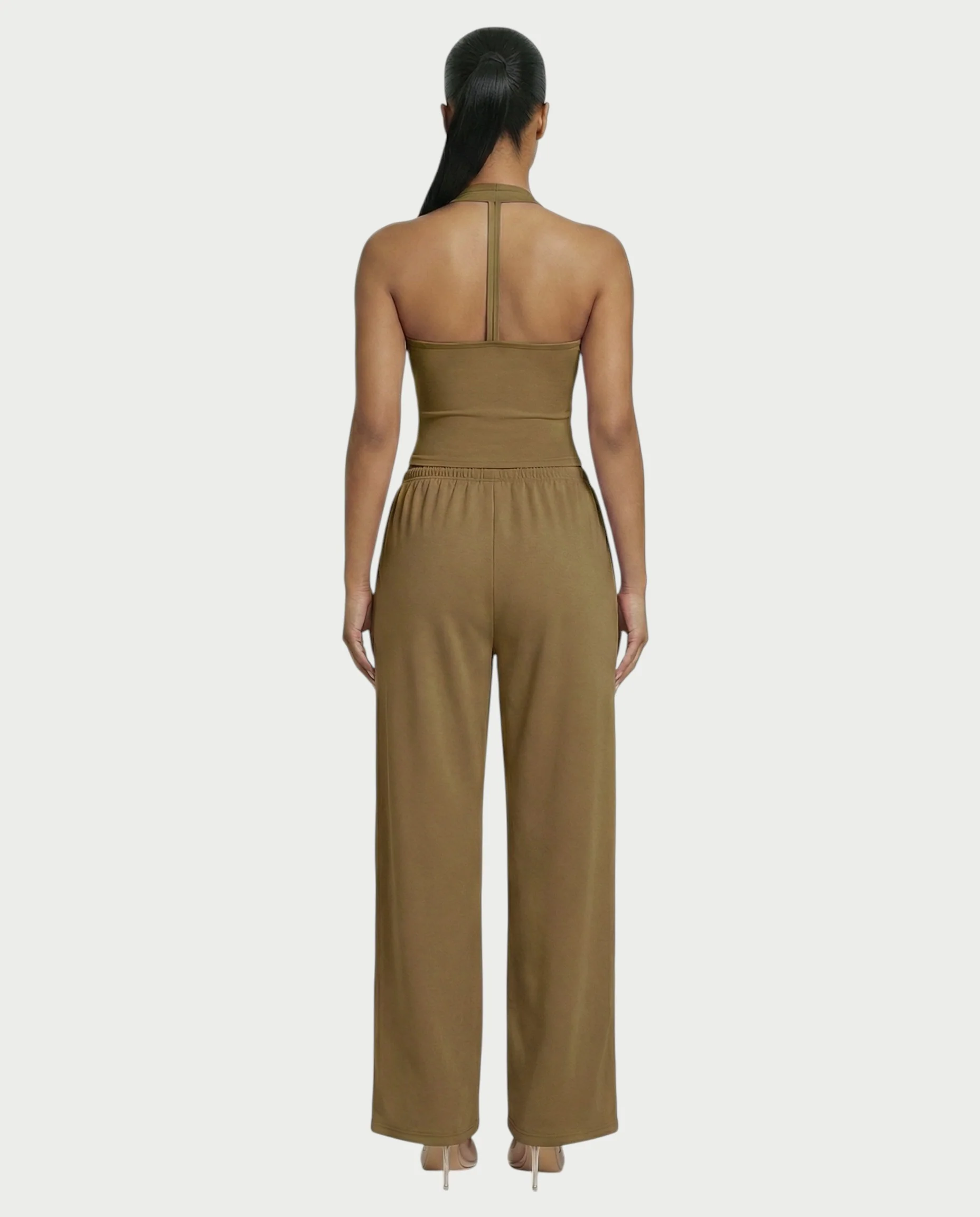 Wide-leg Drawstring Pants - Image 40