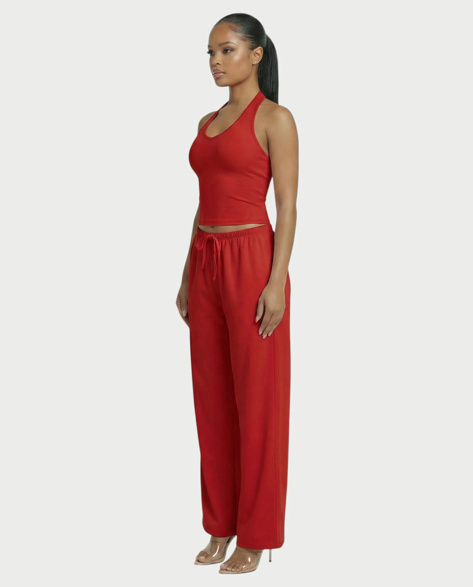 Wide-leg Drawstring Pants - Image 44