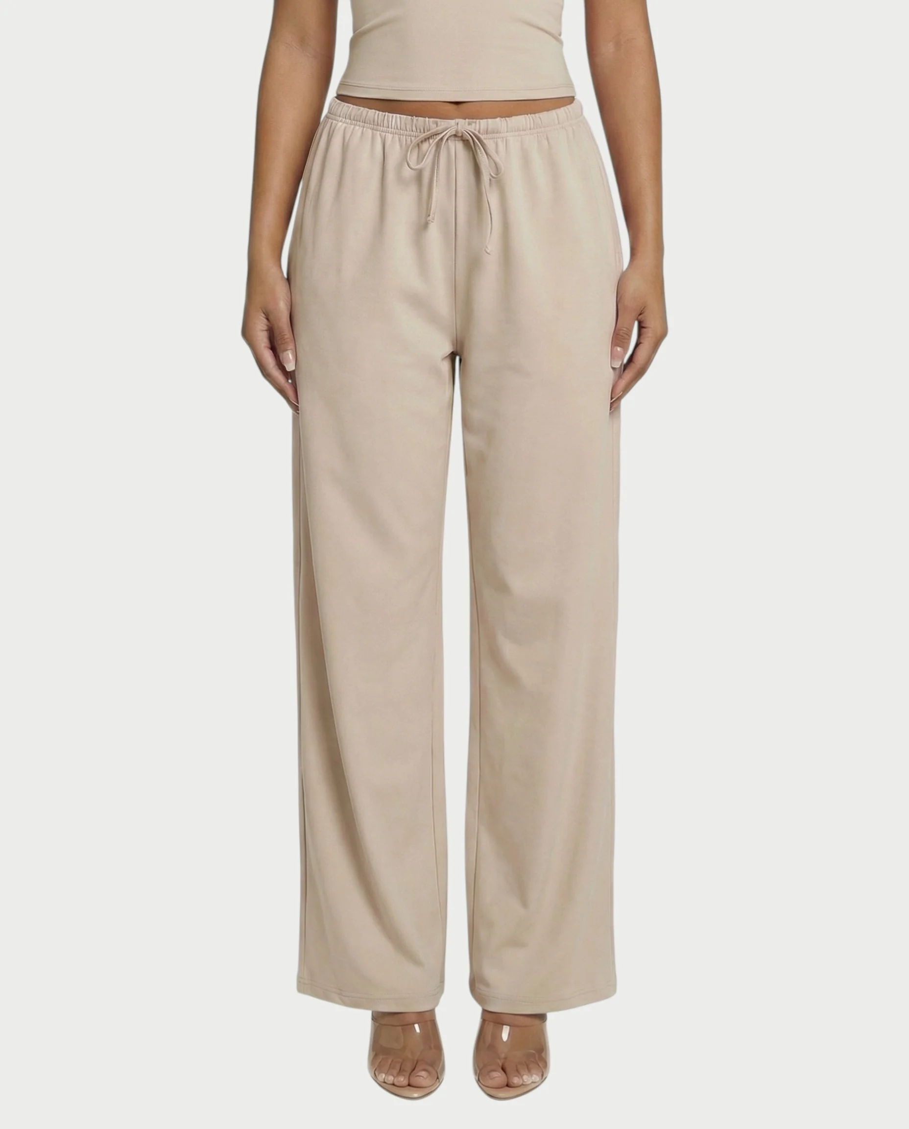 Wide-leg Drawstring Pants - Image 47