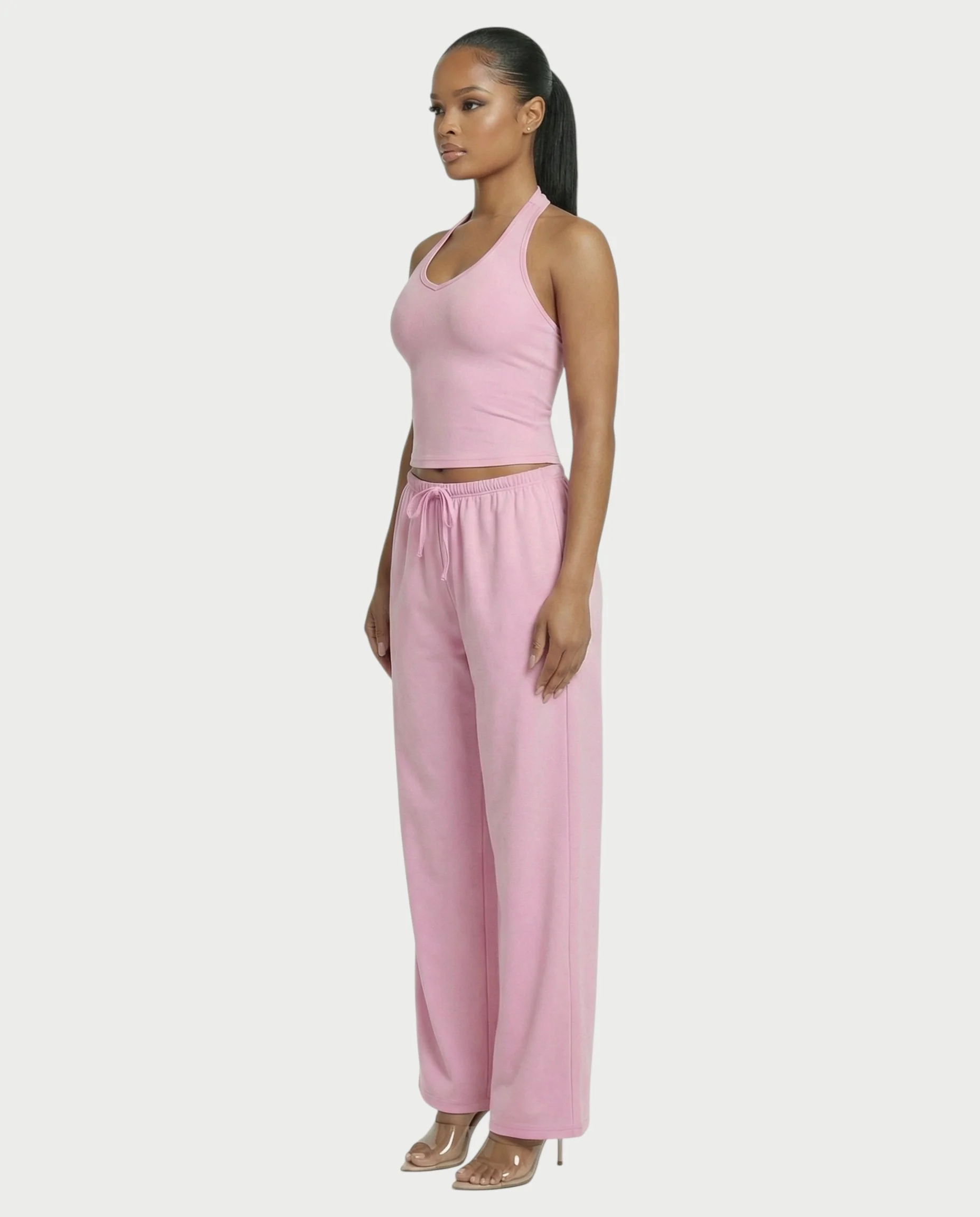 Wide-leg Drawstring Pants - Image 9