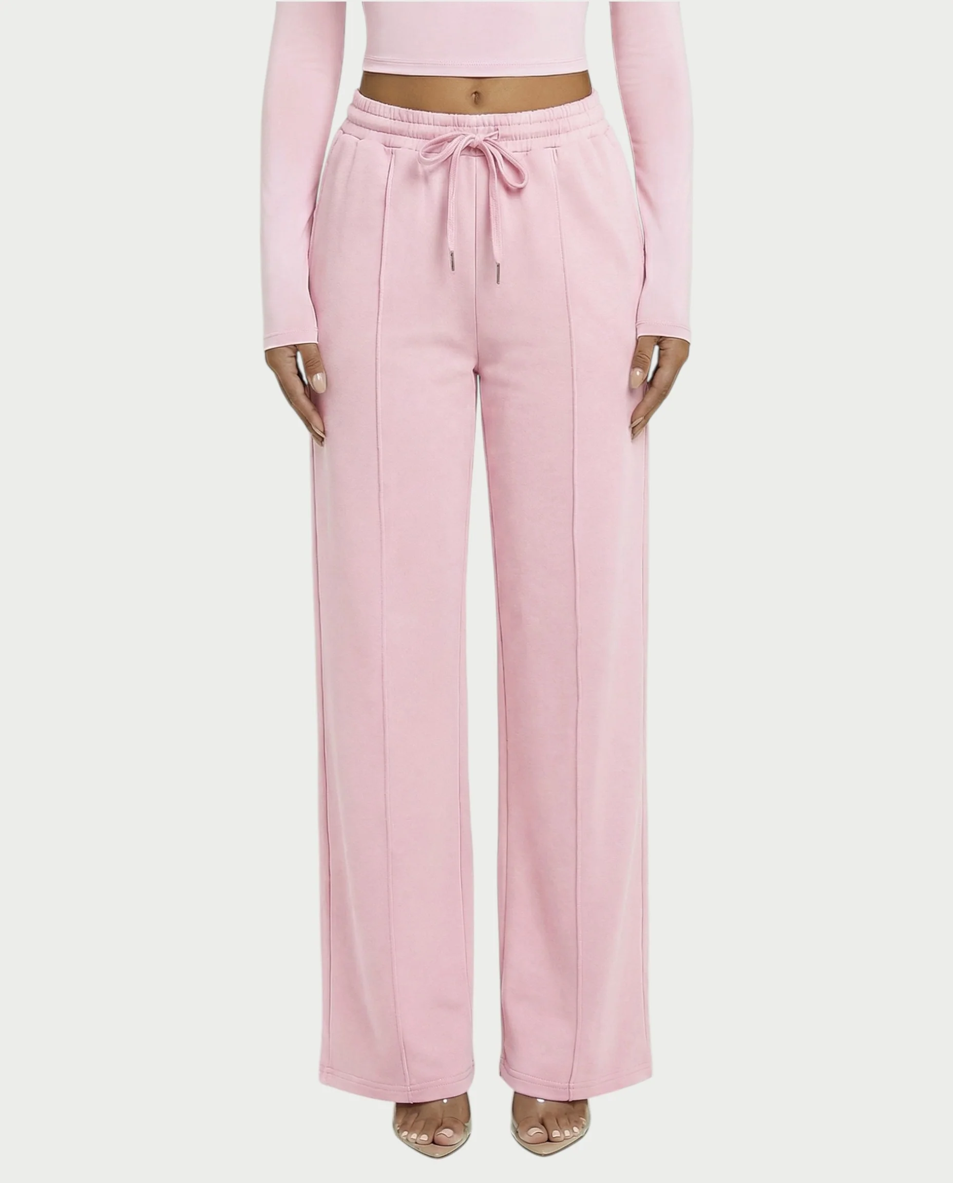 Wide-Leg Drawstring Sweatpants - Image 37