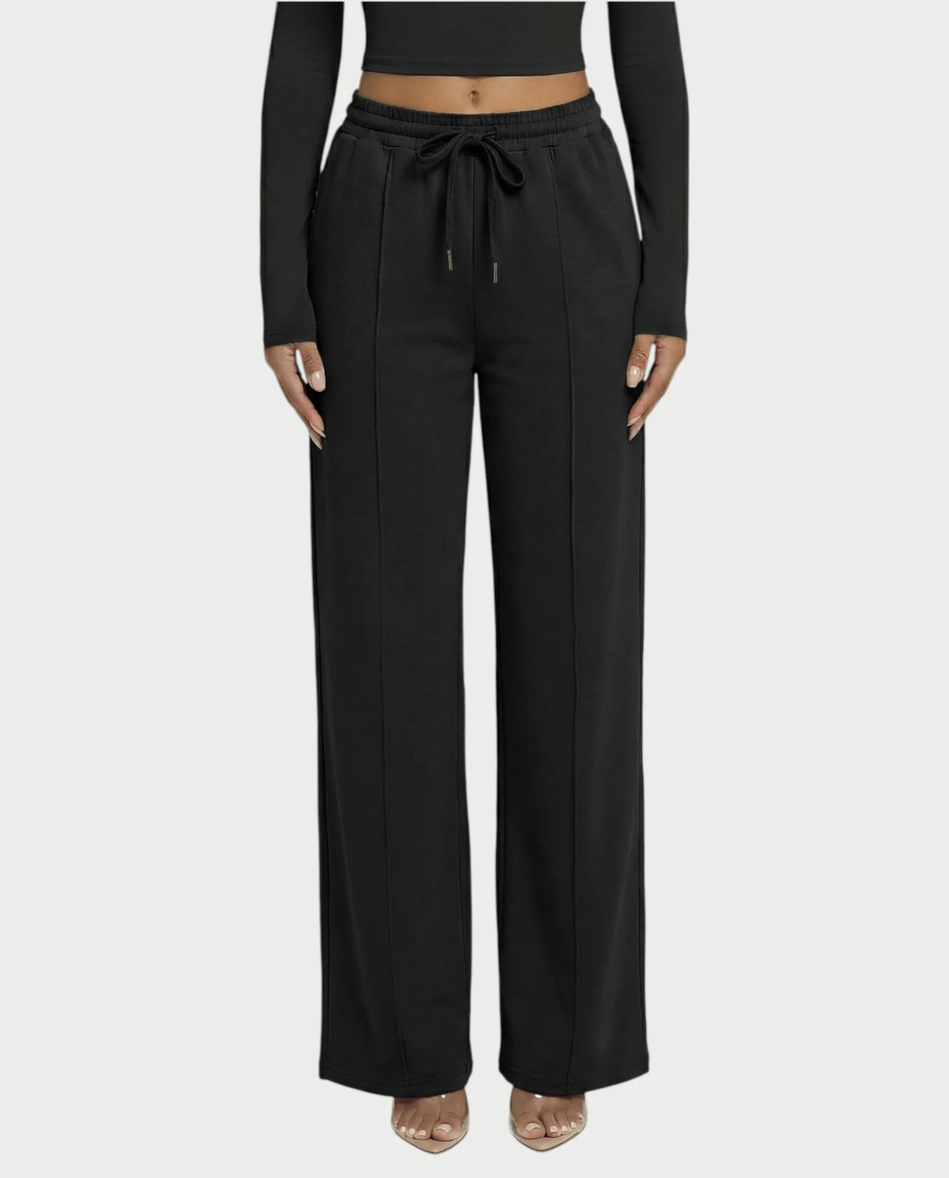 Wide-Leg Drawstring Sweatpants - Image 7