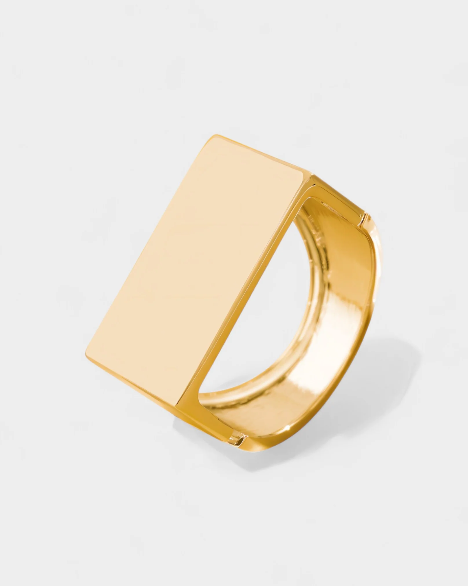 Wide Rectangle Bracelet - Image 3