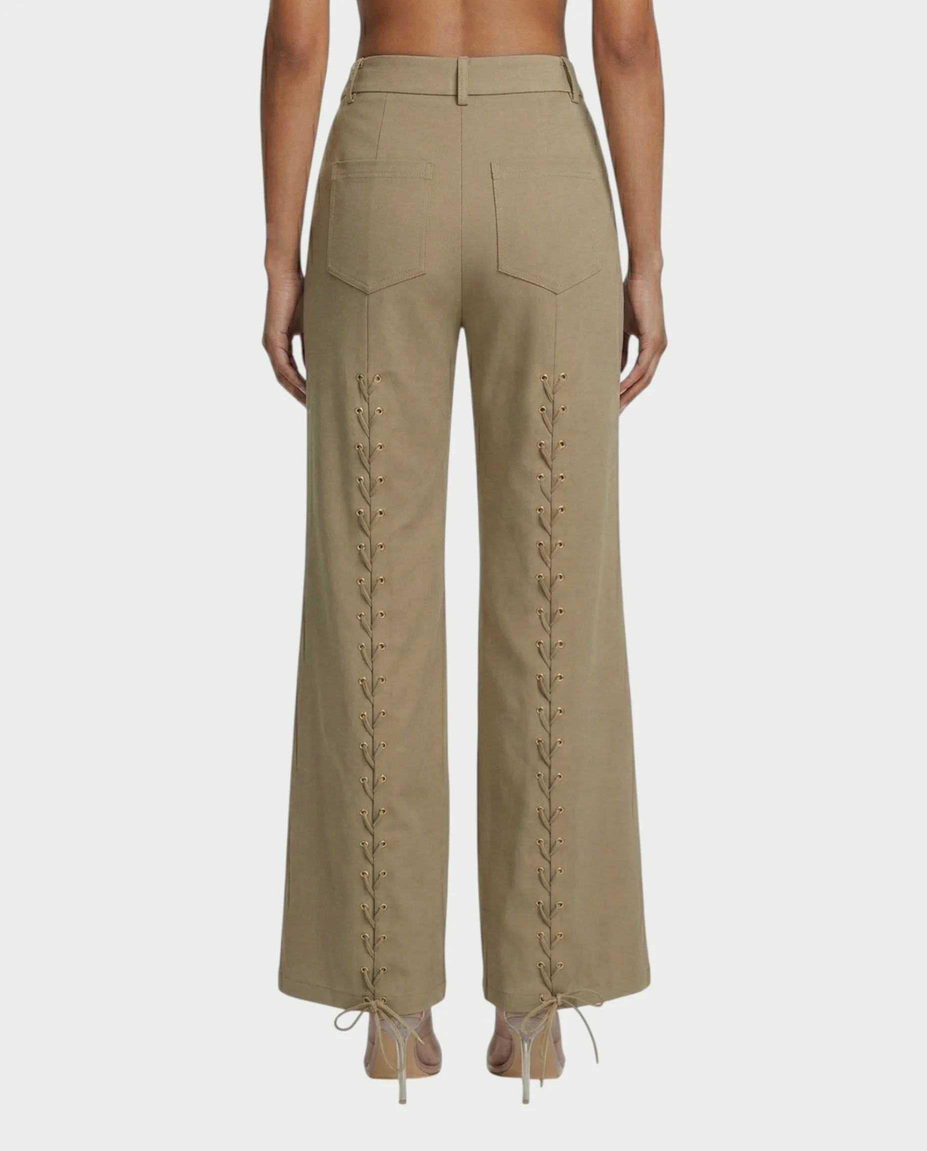 XAVIA Lace-Up Back Blazer & Trouser Set - Image 12