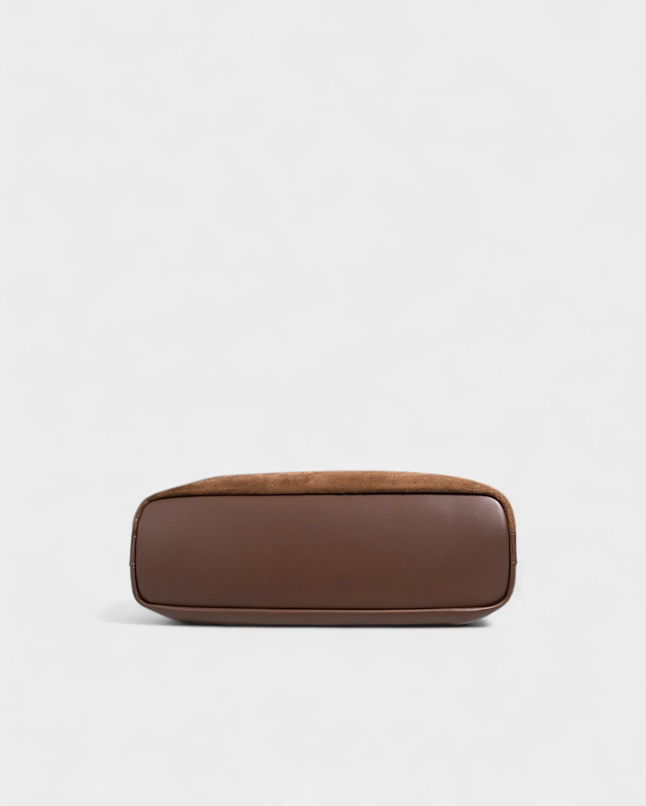 YENNA Faux Suede Dumpling Shoulder Bag - Image 6