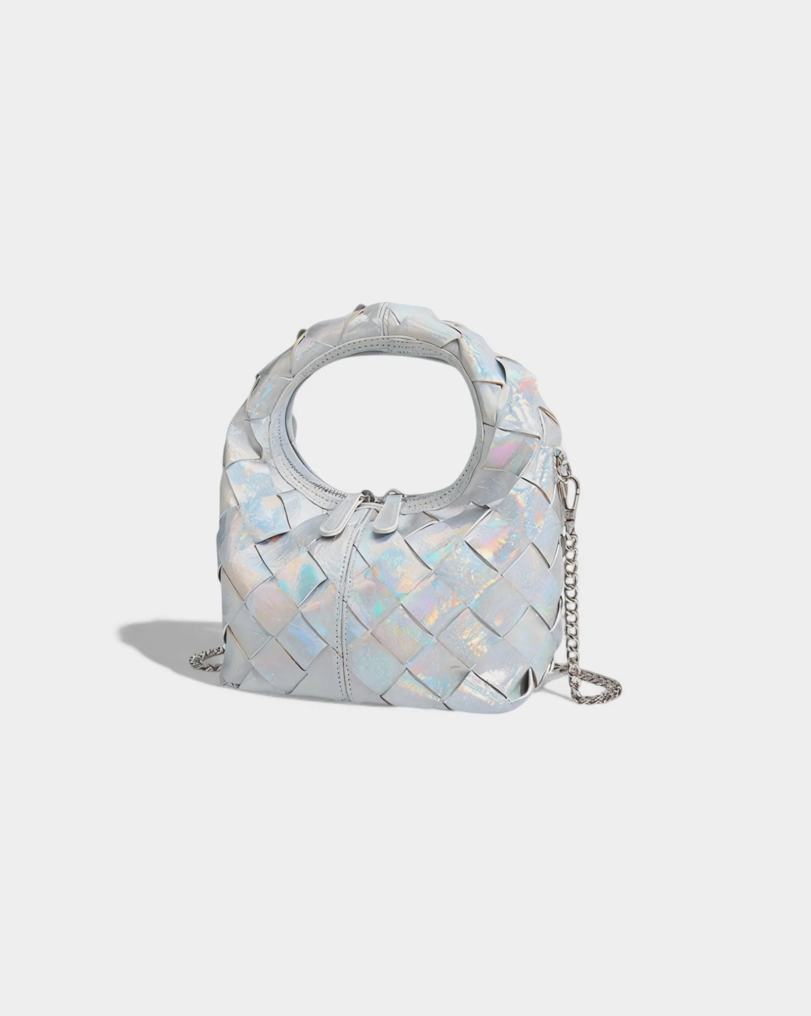 YENNIE Quilted Ring Handle Bag - Image 4