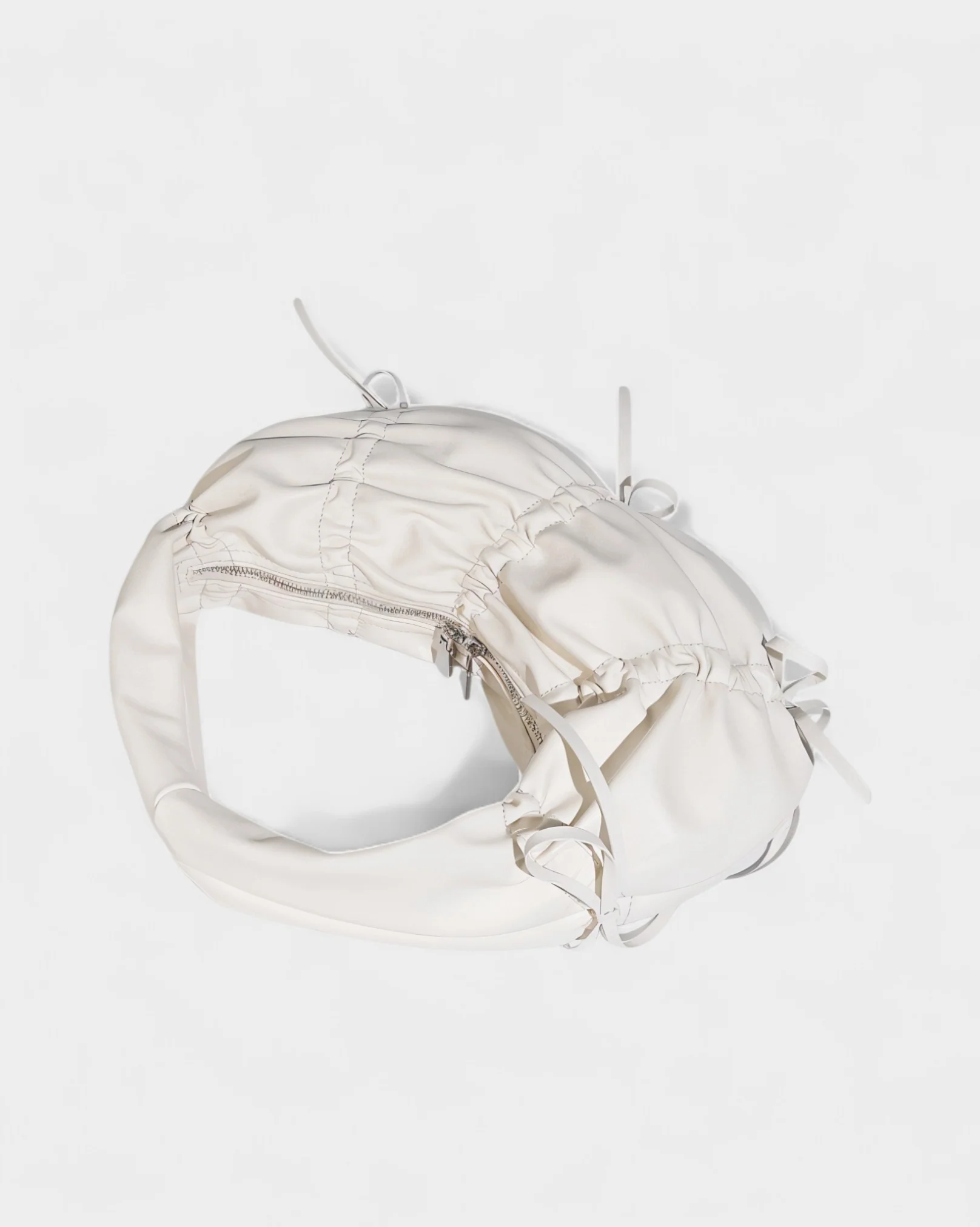 YONA Ruched Bow Shoulder Bag - Image 16