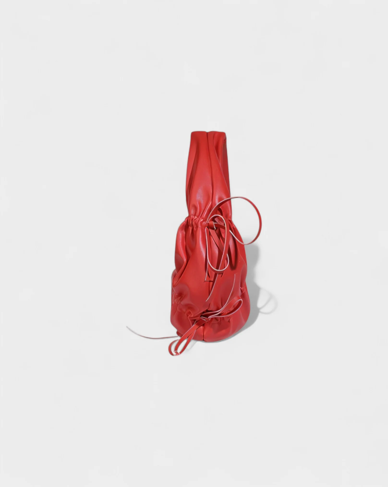 YONA Ruched Bow Shoulder Bag - Image 7