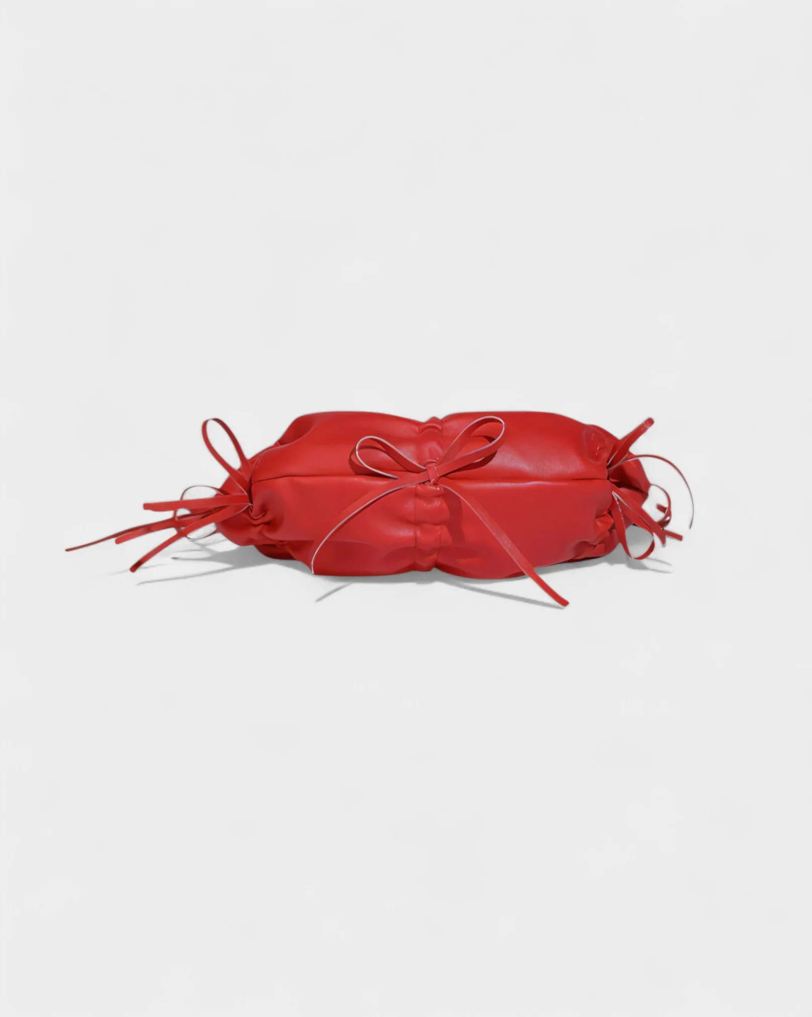 YONA Ruched Bow Shoulder Bag - Image 8