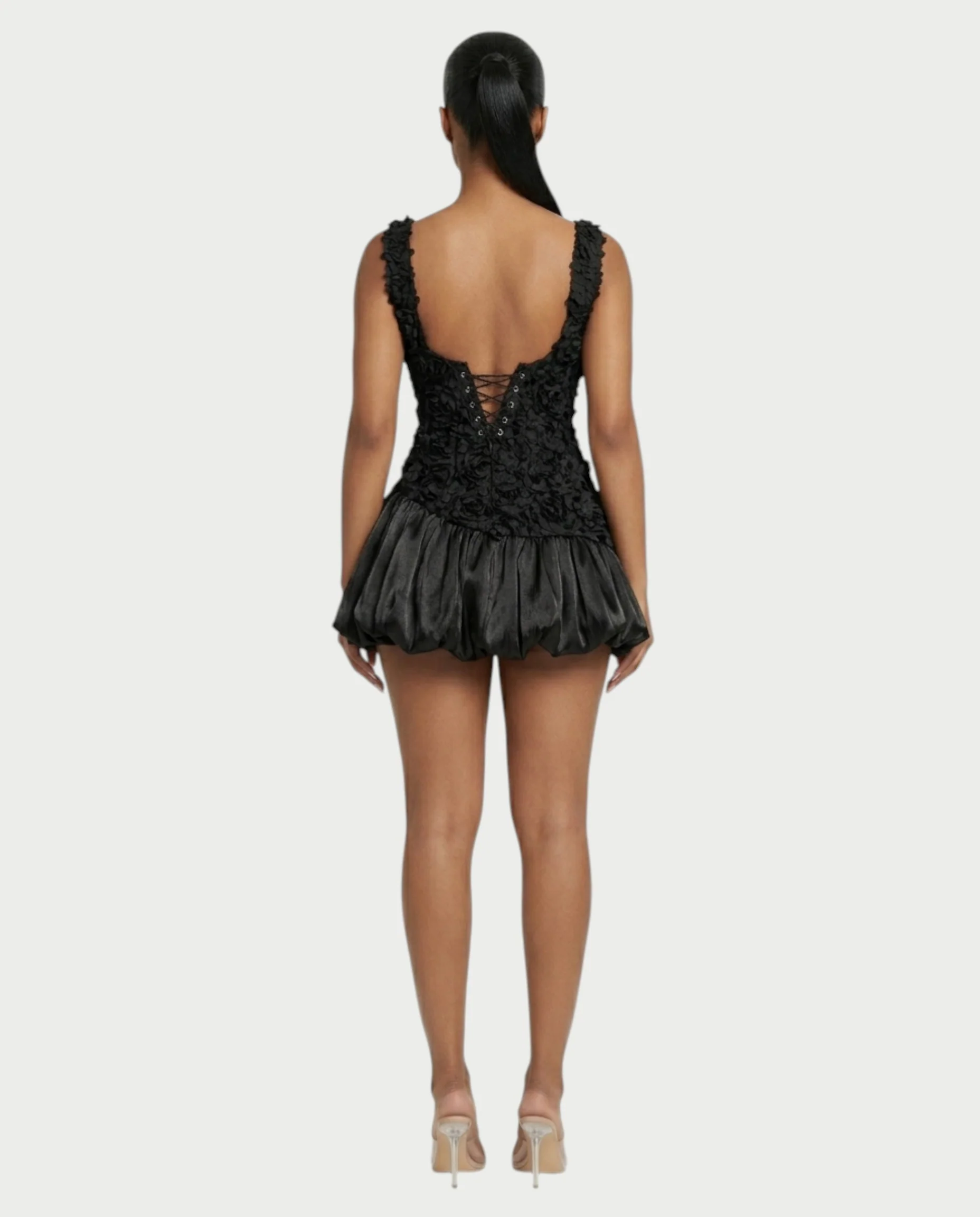 ZARAE Floral Ruffled Mini Dress - Image 2