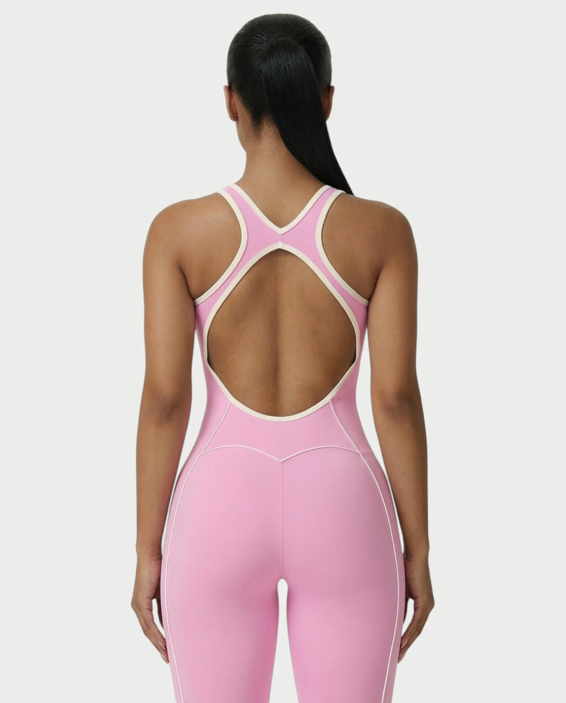 ZIRANA Open-Back Flared Jumpsuit - Image 20