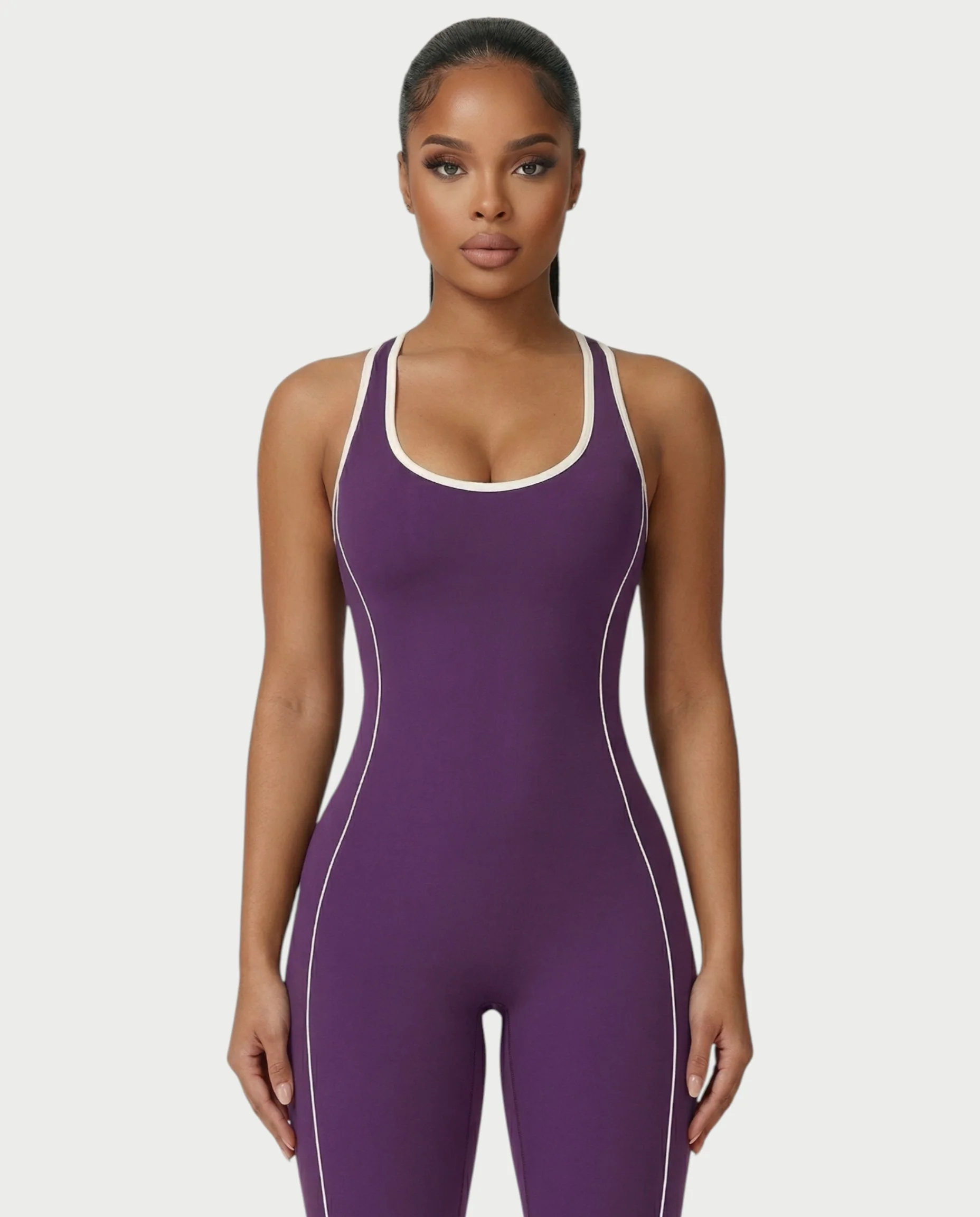 ZIRANA Open-Back Flared Jumpsuit - Image 24