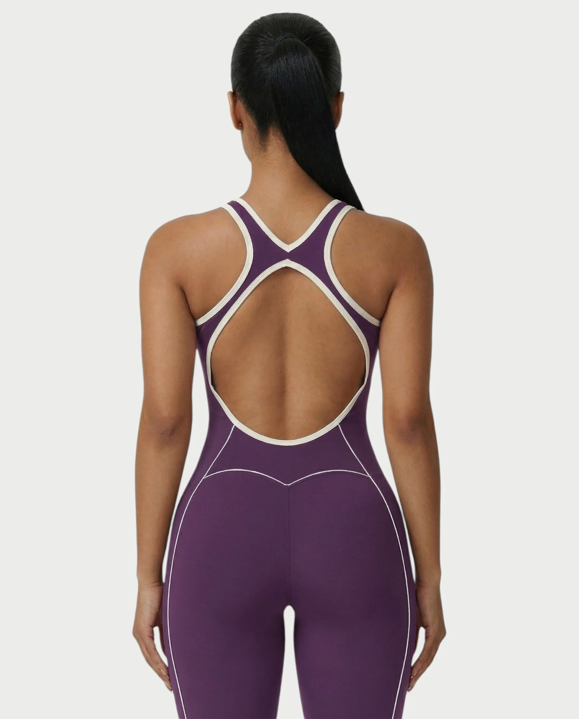 ZIRANA Open-Back Flared Jumpsuit - Image 25