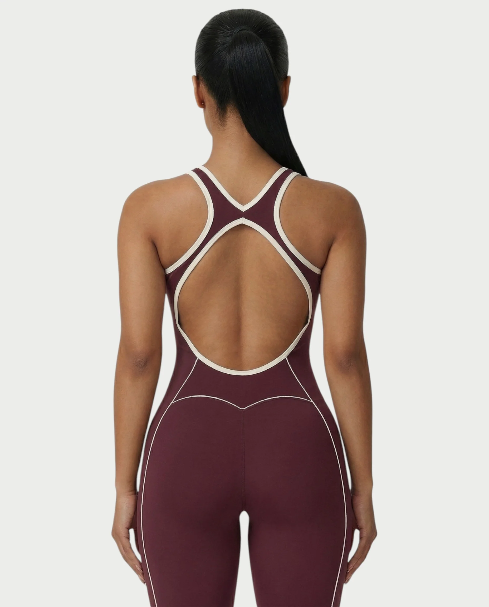 ZIRANA Open-Back Flared Jumpsuit - Image 35