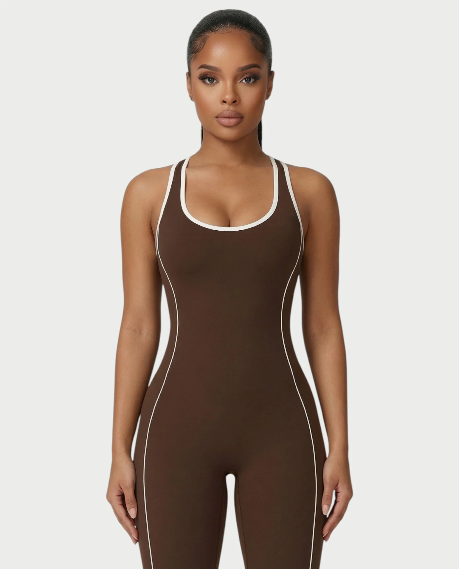 ZIRANA Open-Back Flared Jumpsuit - Image 4