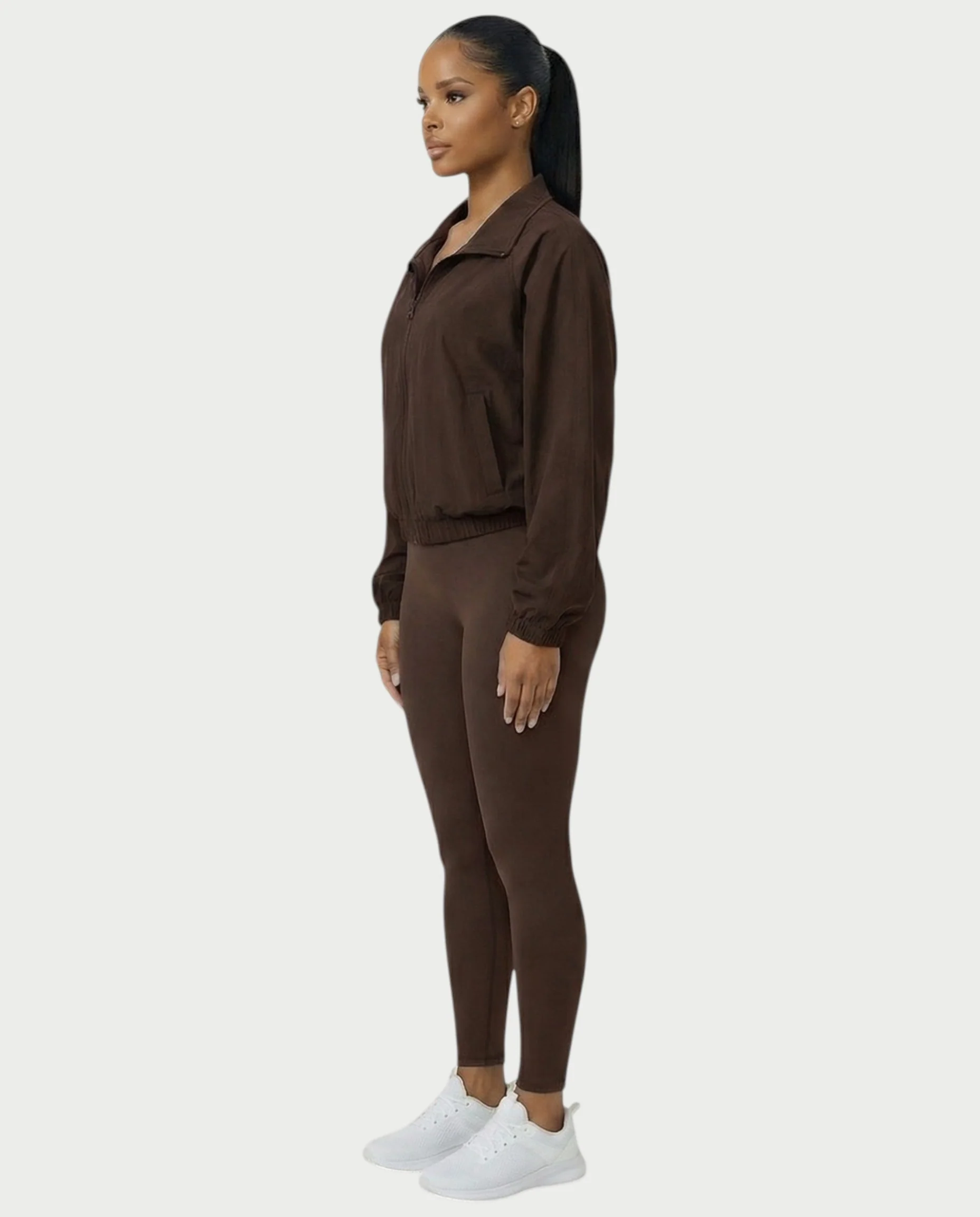 ZOREL Stand-up Collar Sports Jacket - Image 18